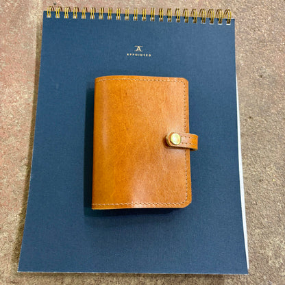 Leather Mini Notebook Cover | Gomez Handcrafted Leathergoods (TX)