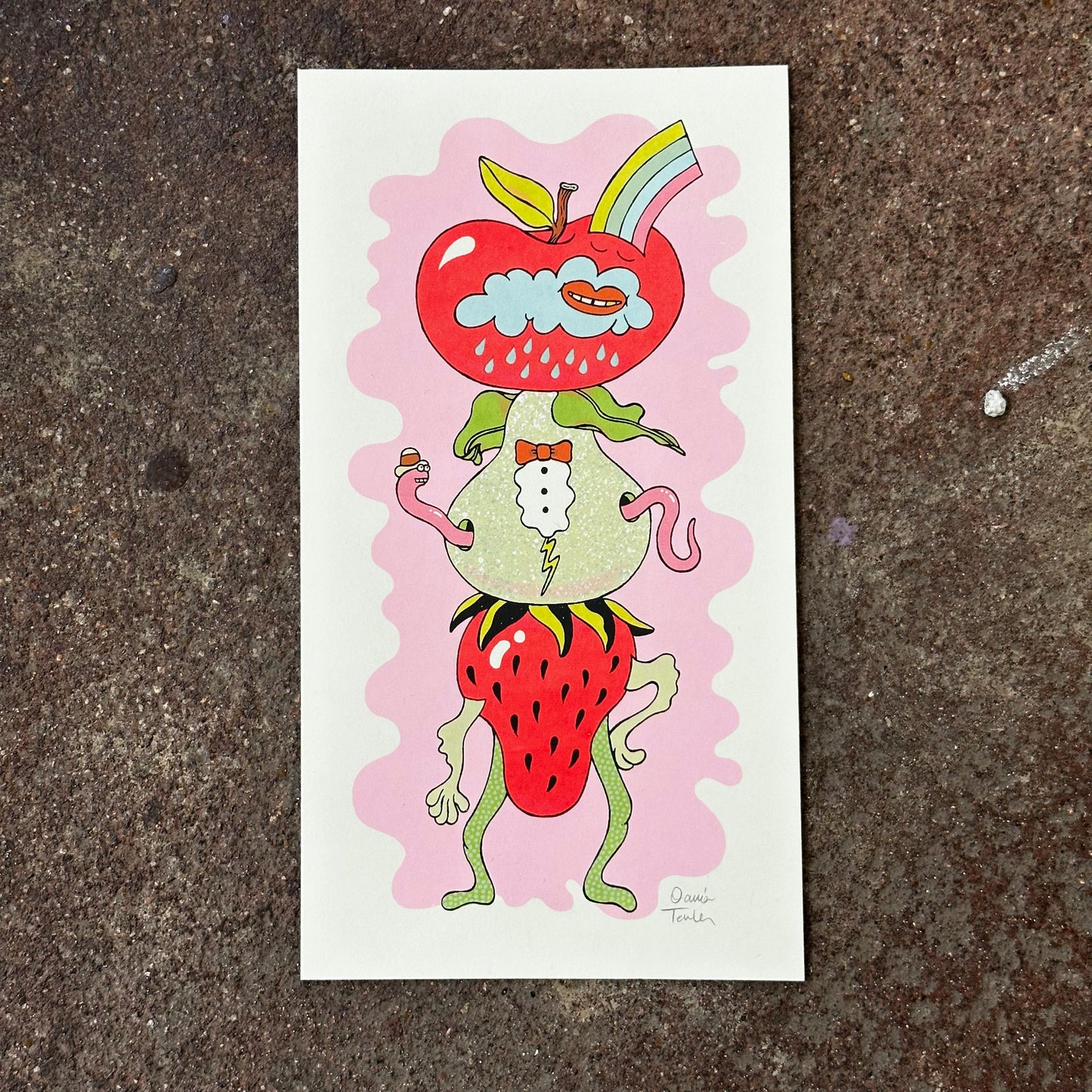 Fruit Stack Screen Print | Daria Tessler (OR)