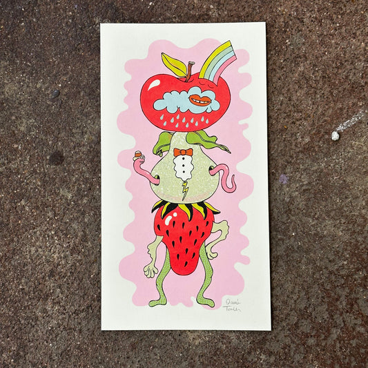 Fruit Stack Screen Print | Daria Tessler (OR)
