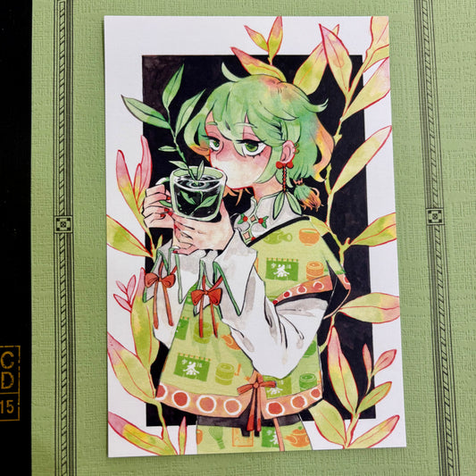 Tea Series Mini Print | Sip | Koyamori (CAN)