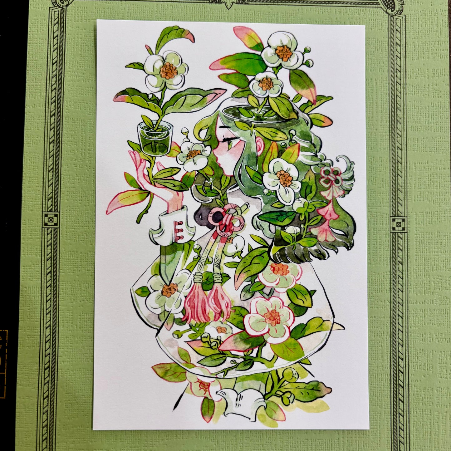 Tea Series Mini Print | Gaze | Koyamori (CAN)