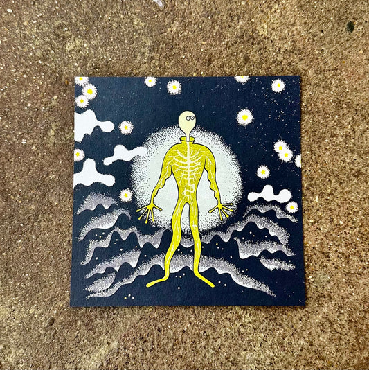 Radiant Alien Screen Print | Daria Tessler (OR)