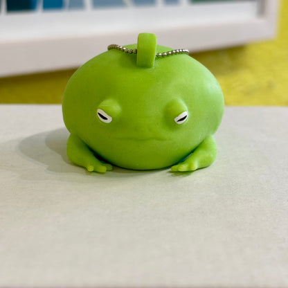 Squishy Rain Frog Bag Charm Keychain | J Dream (Japan)