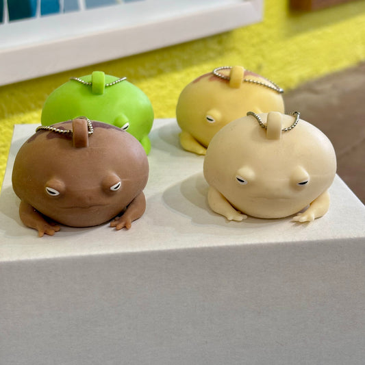 Squishy Rain Frog Bag Charm Keychain | J Dream (Japan)