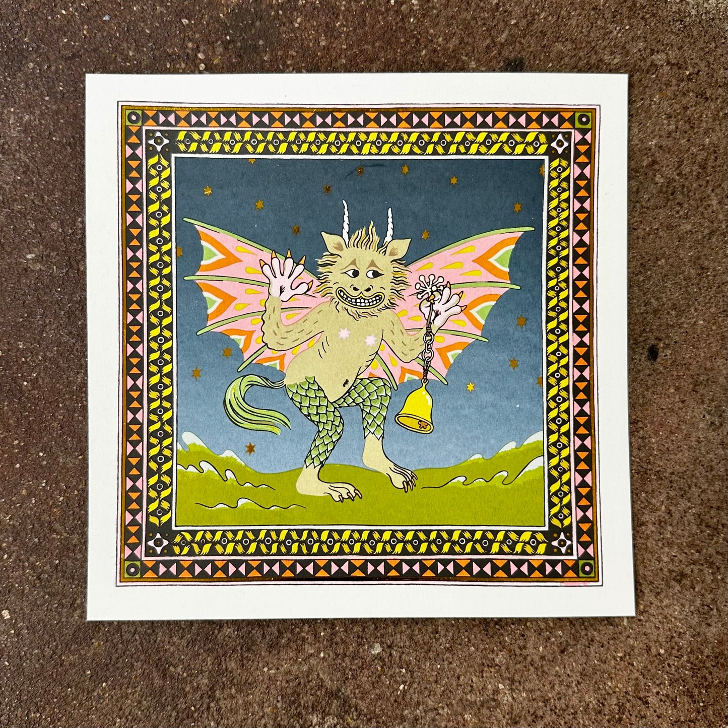 Medieval Goblin Screen Print | Daria Tessler (OR)