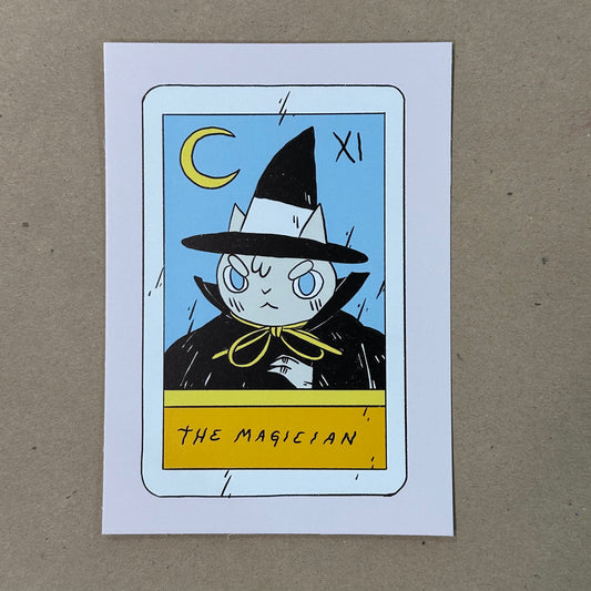 Tarot The Magician Postcard Print | Deth P. Sun (CA)