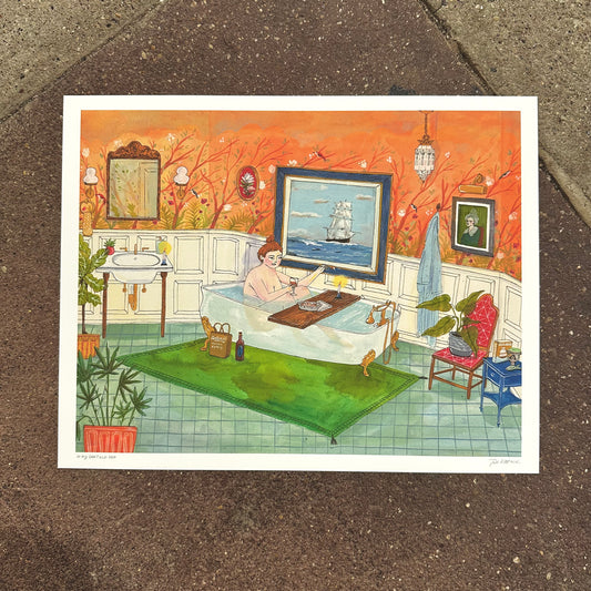 In My Garfield Era Print | Jill Kittock (MN)