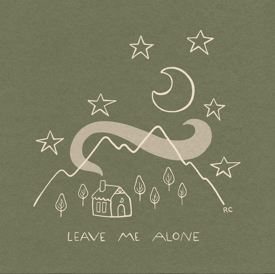 Leave Me Alone Art Print | Rachele Cromer (OK)