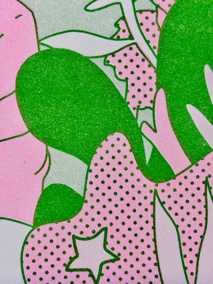 Sketchbook Club Risograph Print | Brent Ozaeta(TX)