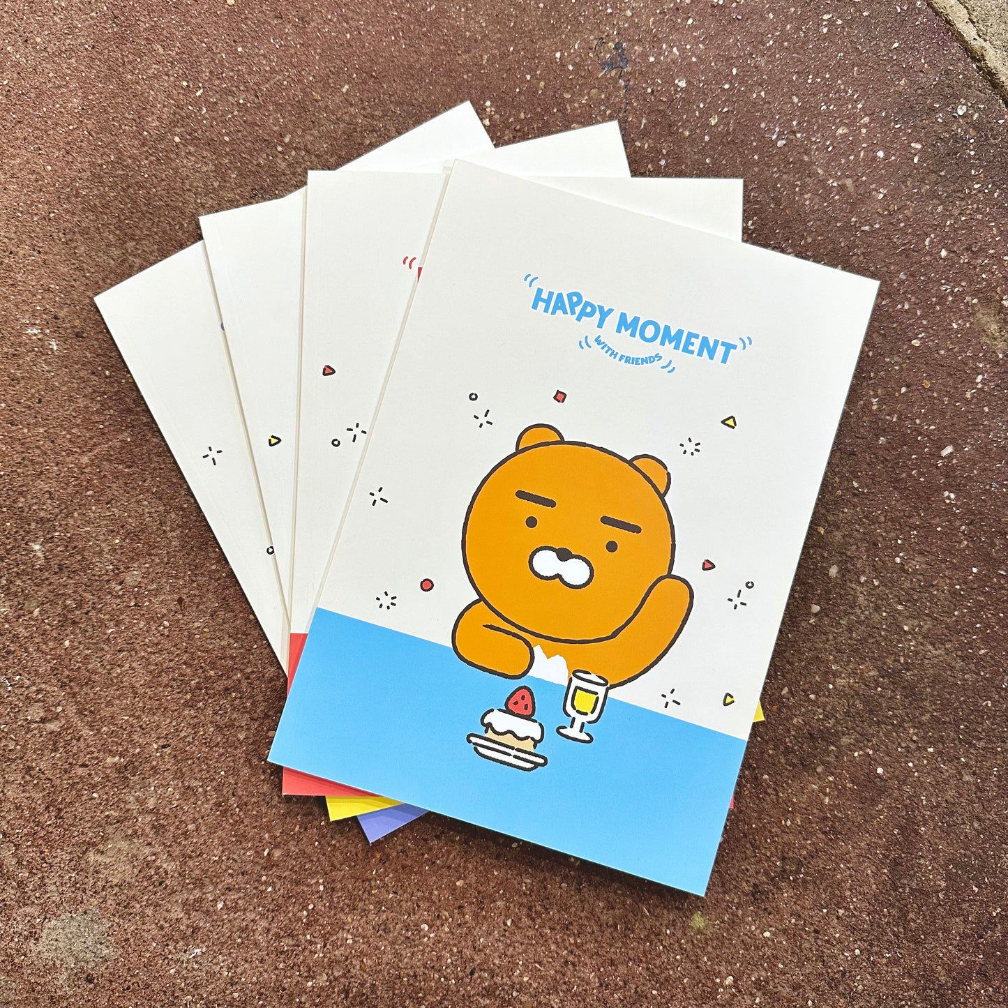 Happy Moments with Friends A4 Notebook | Kakao Friends (Korea)