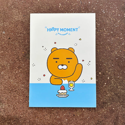 Happy Moments with Friends A4 Notebook | Kakao Friends (Korea)
