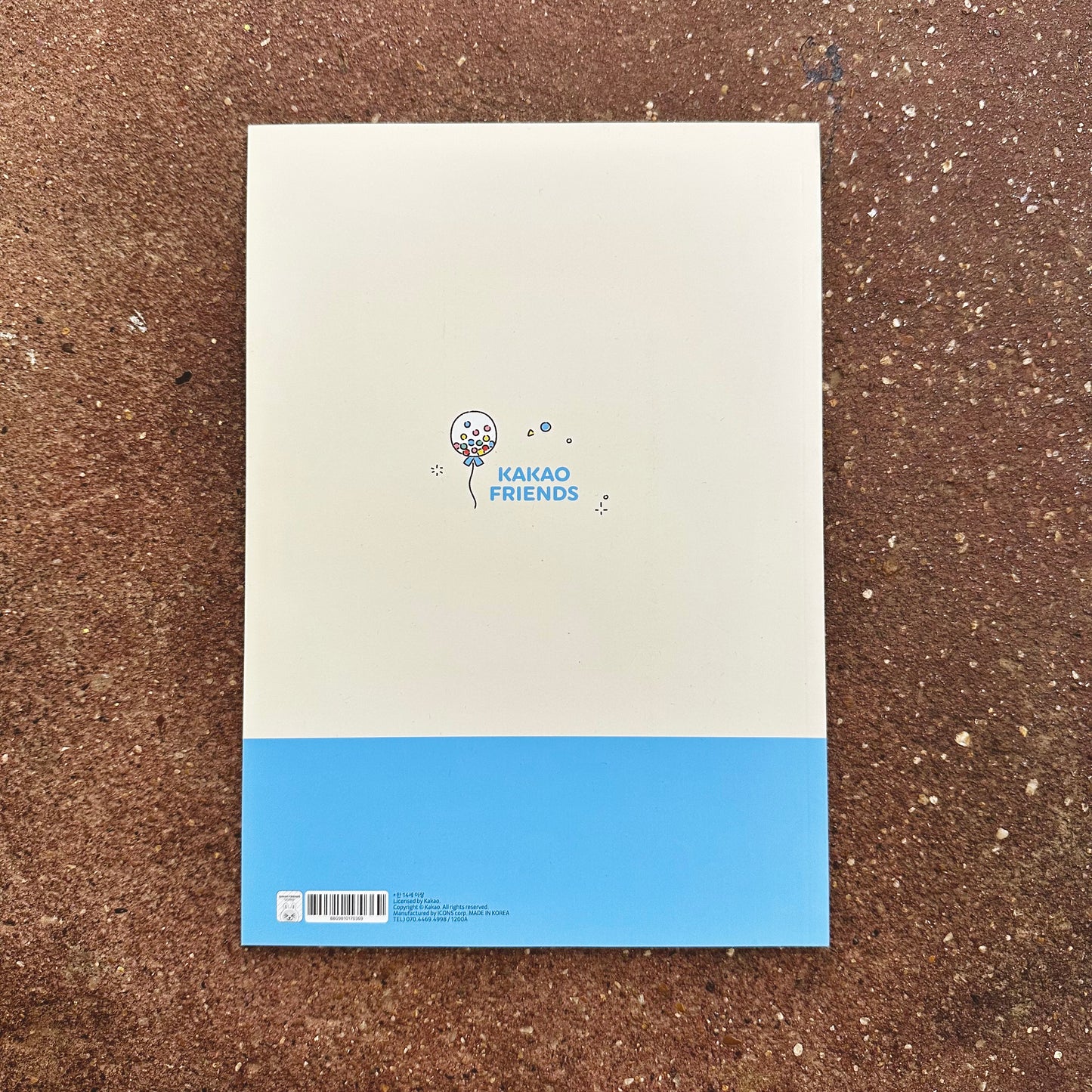 Happy Moments with Friends A4 Notebook | Kakao Friends (Korea)