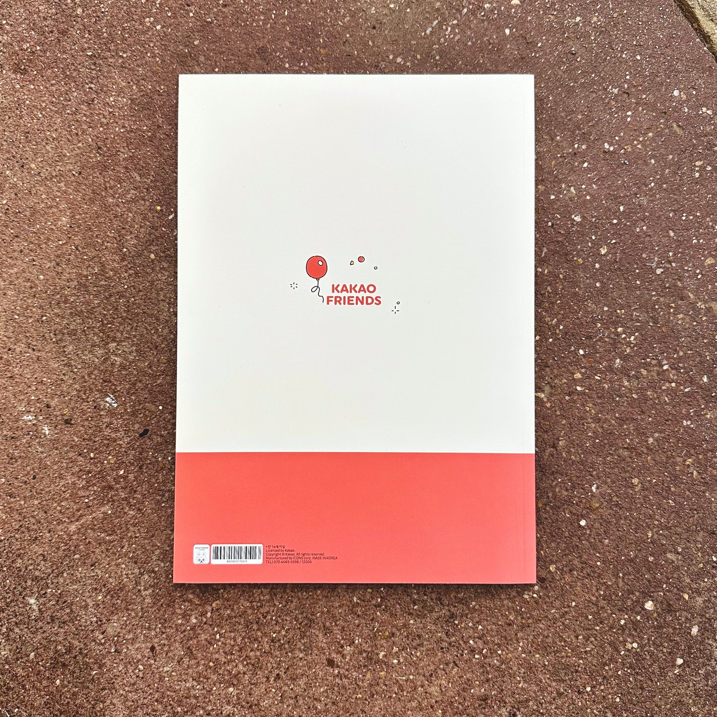 Happy Moments with Friends A4 Notebook | Kakao Friends (Korea)