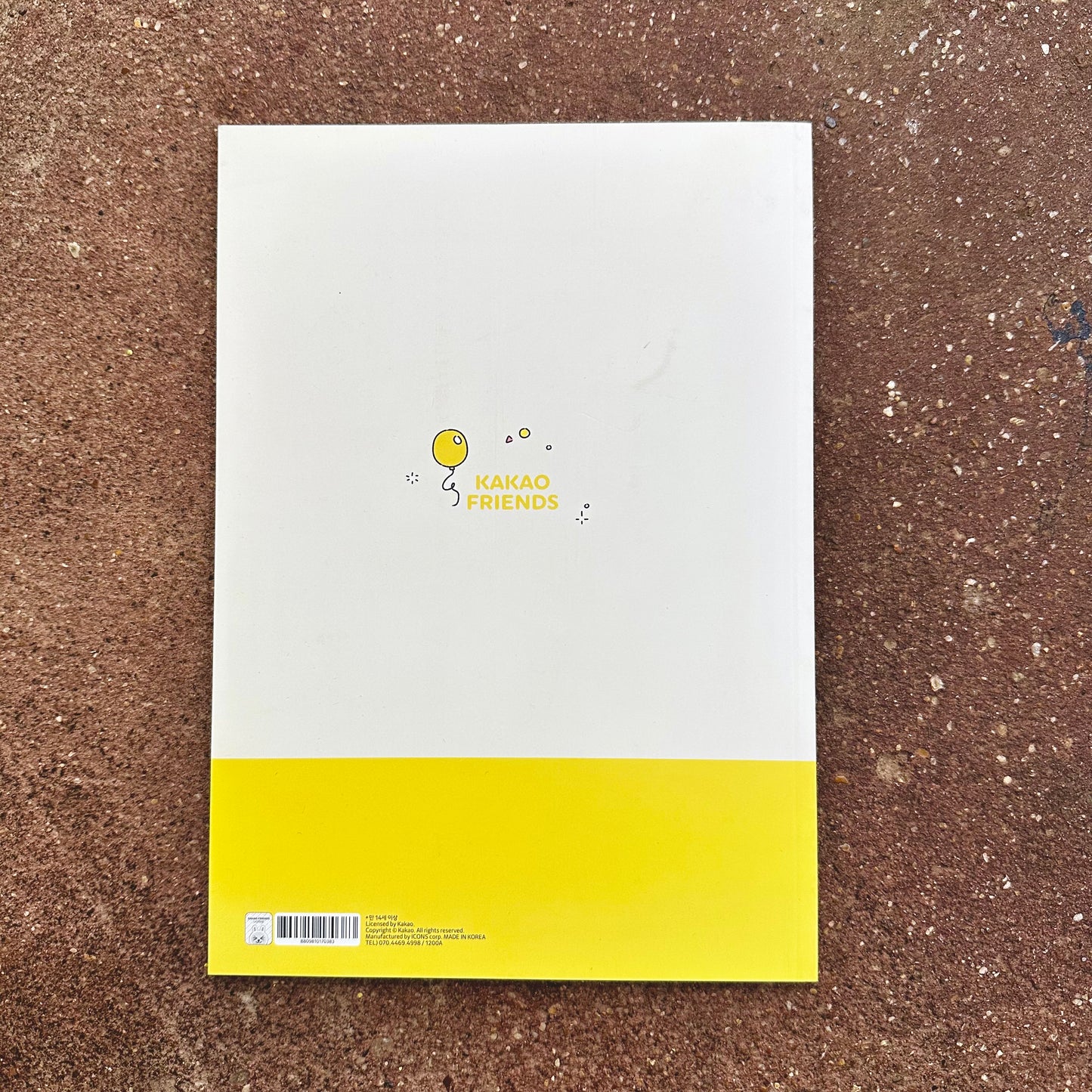 Happy Moments with Friends A4 Notebook | Kakao Friends (Korea)
