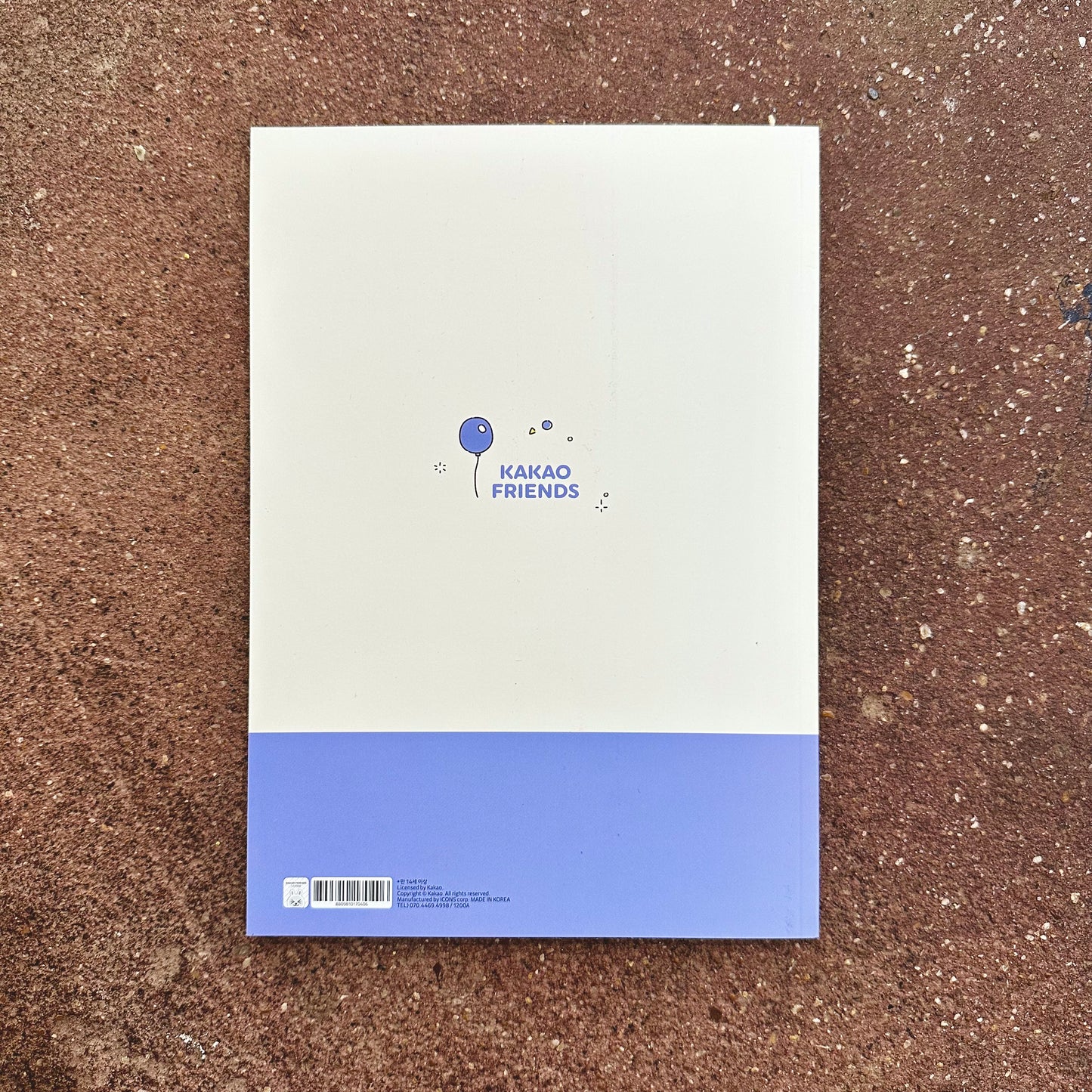 Happy Moments with Friends A4 Notebook | Kakao Friends (Korea)
