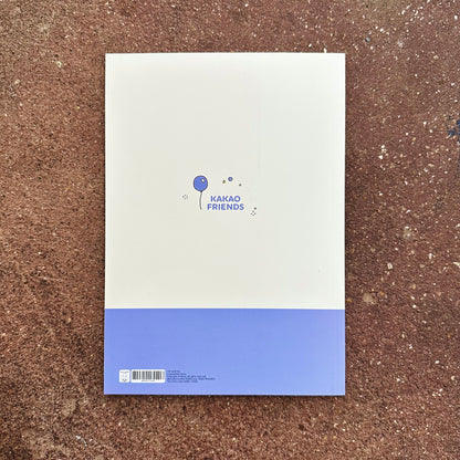 Happy Moments with Friends A4 Notebook | Kakao Friends (Korea)