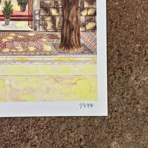 Kun Chung Temple Art Print (觀宗寺) | Yu Feng (馮羽) | Hong Kong