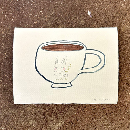 Mine - Original Watercolor | Mylan Nguyen (TX)