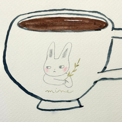 Mine - Original Watercolor | Mylan Nguyen (TX)