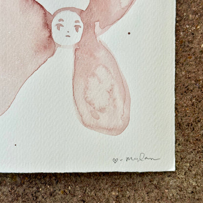 Migration - Original Watercolor | Mylan Nguyen (TX)