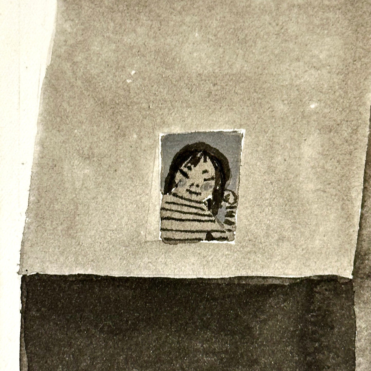Stay Home - Original watercolor | Fantasy Boy Taro (TX)