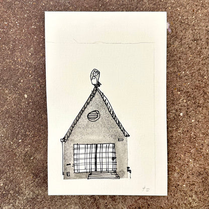 Owl Watch - Original illustration | Fantasy Boy Taro (TX)