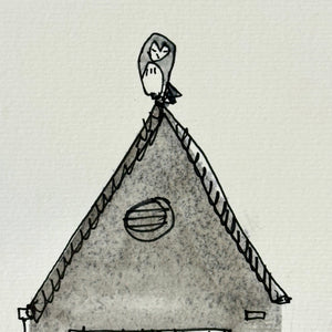 Owl Watch - Original illustration | Fantasy Boy Taro (TX)