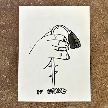 It Broke - Original Artwork | Fantasy Boy Taro (TX)