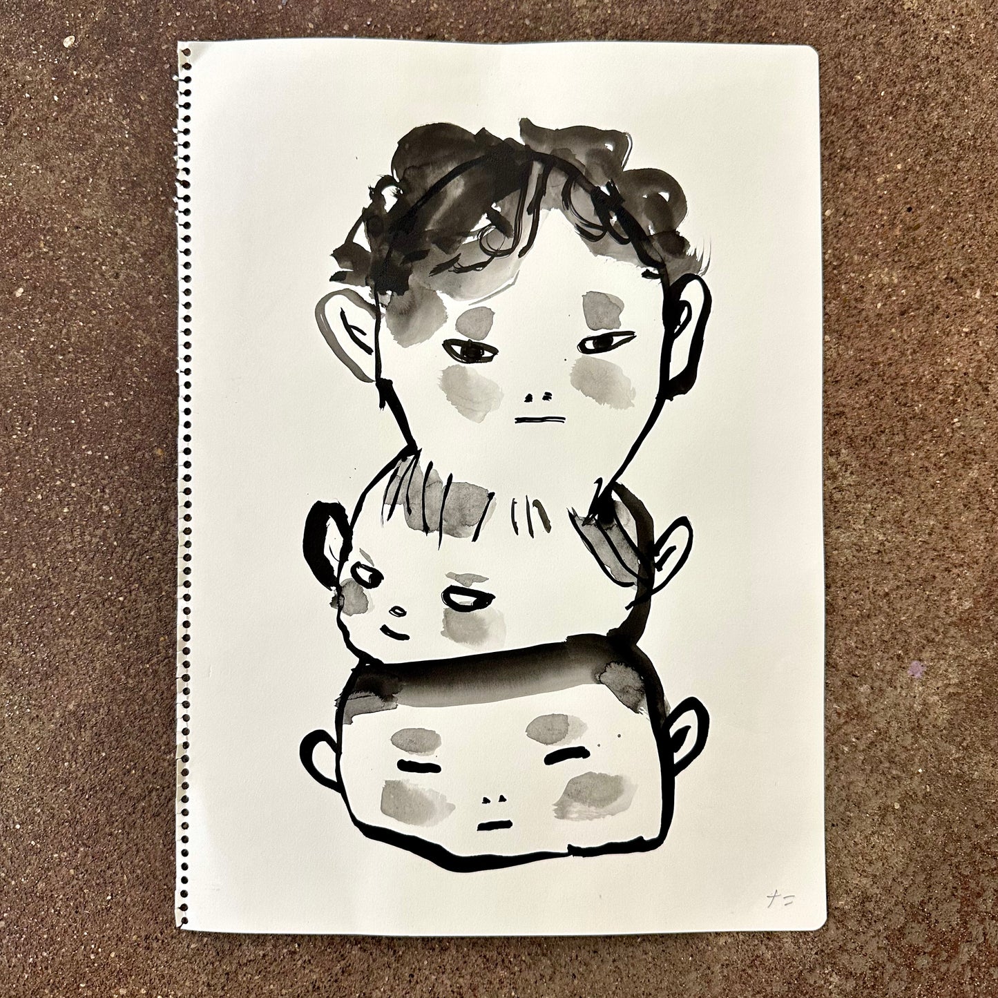 Stacked – Original Watercolor | Fantasy Boy Taro (TX)