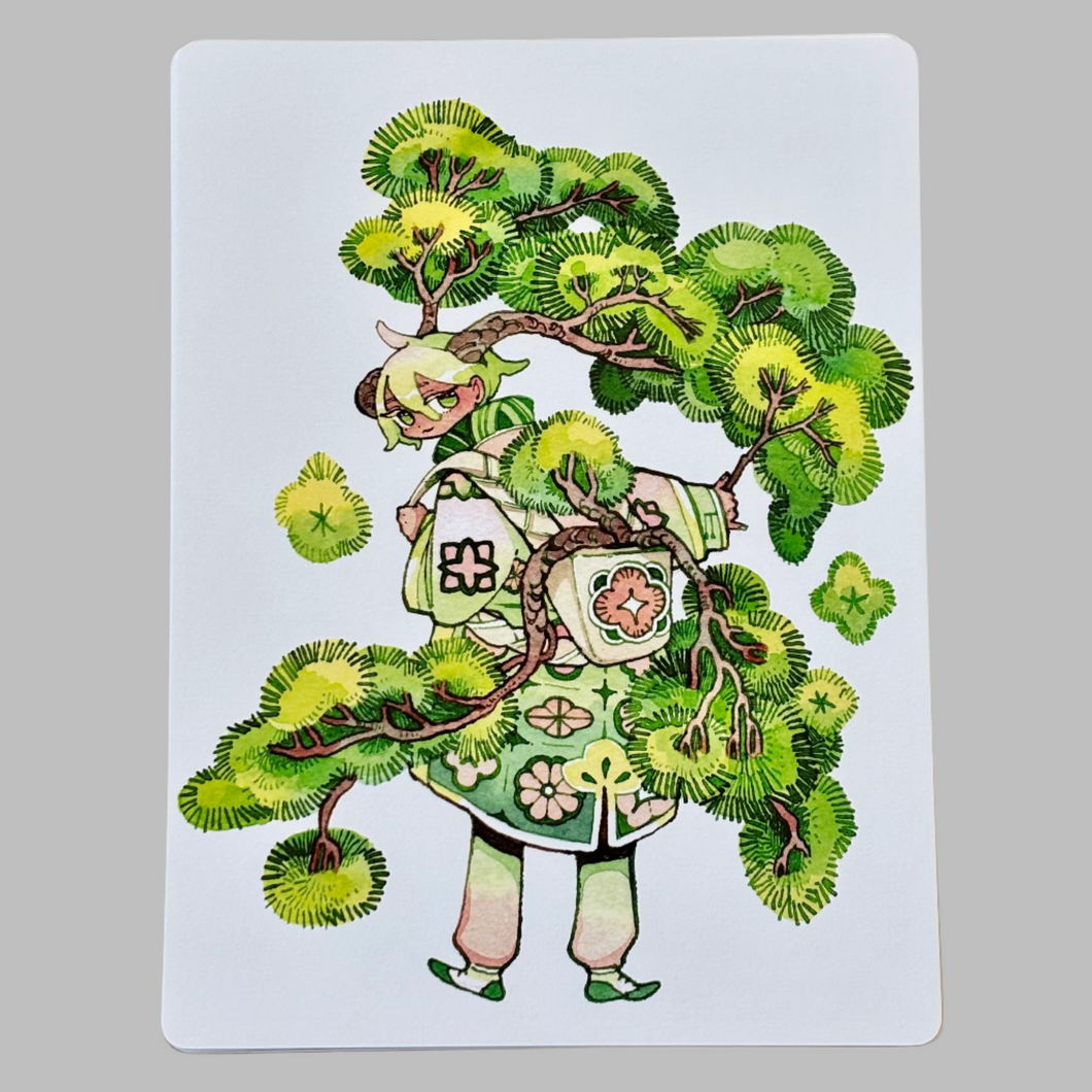 Forest Keeper Series: 2 Art Print | Koyamori (CAN)