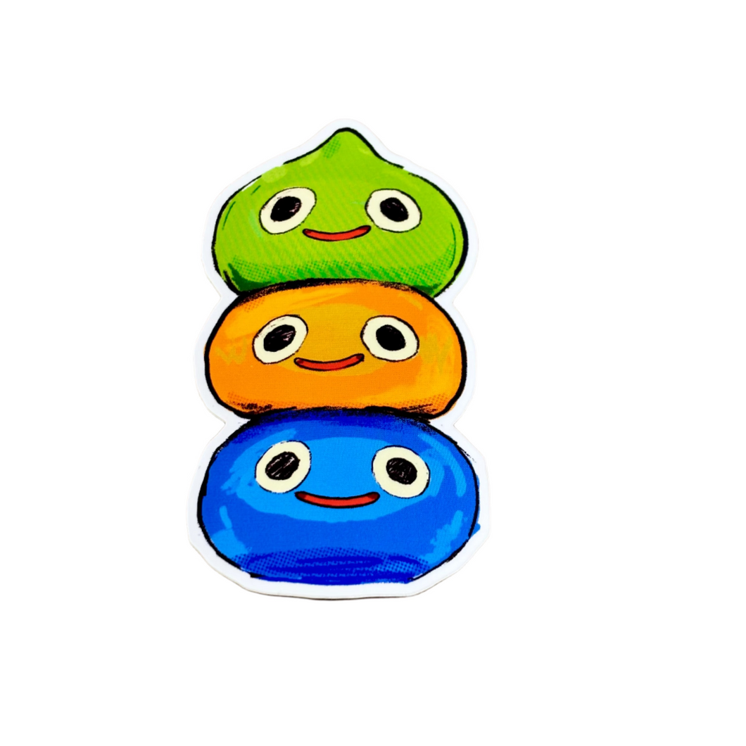 3 Slime Vinyl Sticker | Play Nice Press (TX)