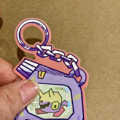 Virtual Pet Vinyl Sticker | Play Nice Press (TX)