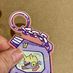 Virtual Pet Vinyl Sticker | Play Nice Press (TX)