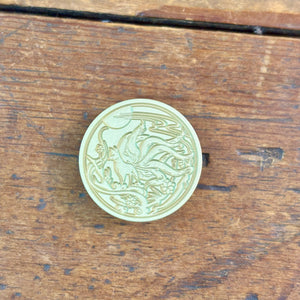Nine-Tailed Fox Wax Seal Stamp | WOODPEPE (Japan)