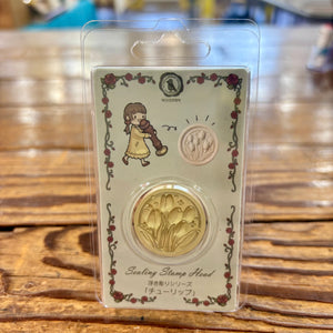 Tulip Bouquet Wax Seal Stamp | WOODPEPE (Japan)