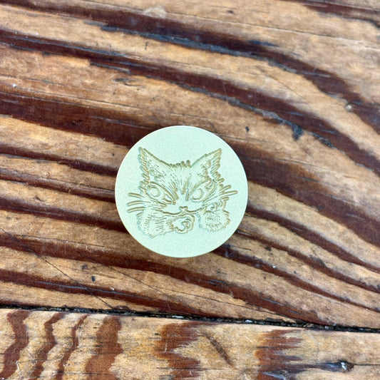 Wachifield Cat Wax Seal Stamp | WOODPEPE (Japan)