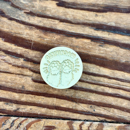 Wachifield Cat Paws Wax Seal Stamp | WOODPEPE (Japan)