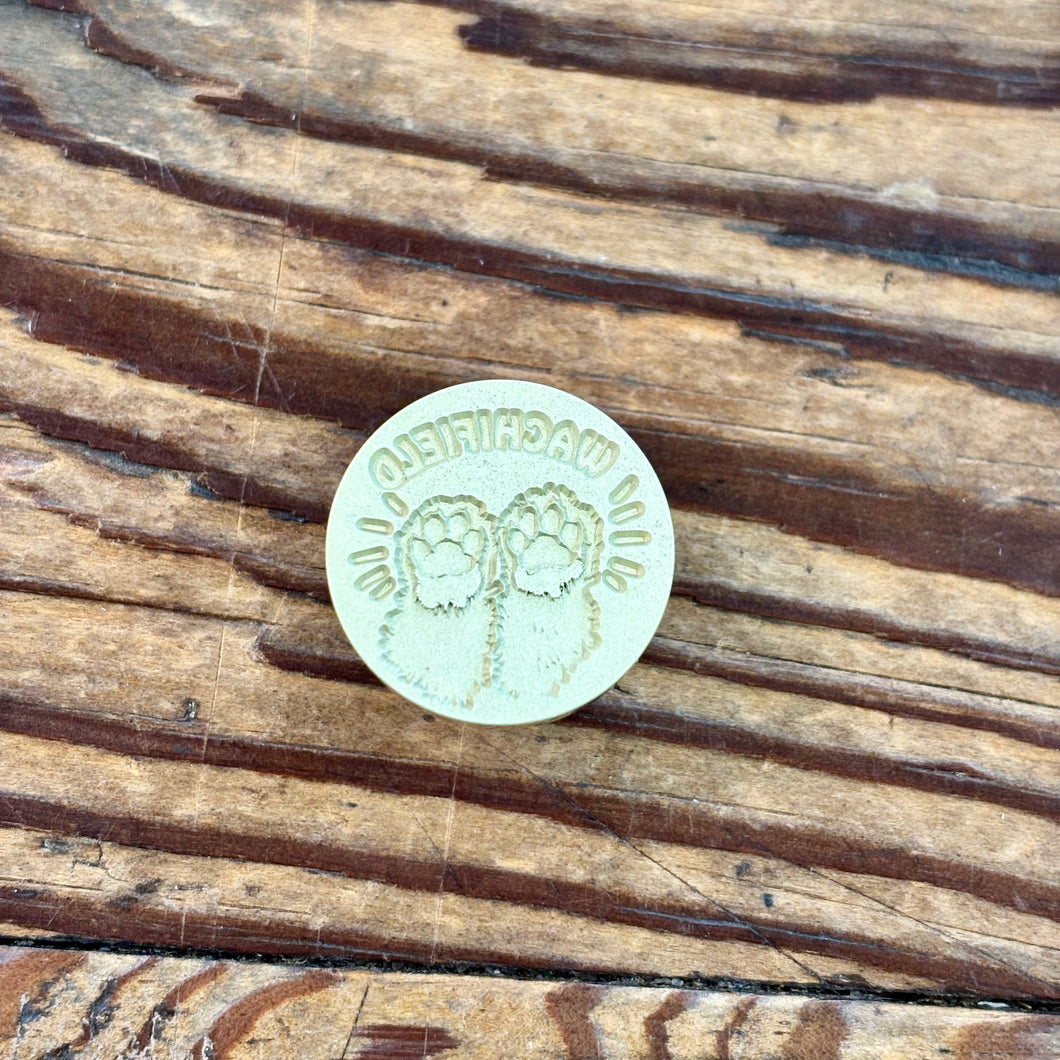 Wachifield Cat Paws Wax Seal Stamp | WOODPEPE (Japan)