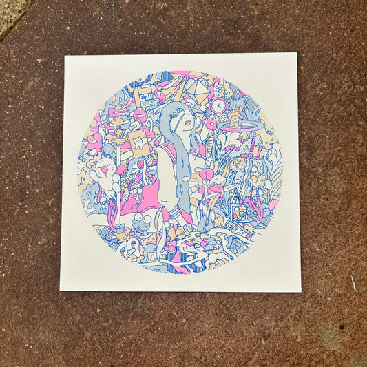 Save State Risograph Art Print | Brent Ozaeta (TX)
