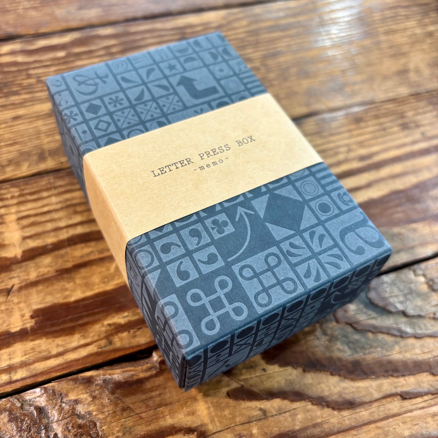 Upcycled Letter Press  Memo Paper Box Set | Yamazoe Printing (Japan)