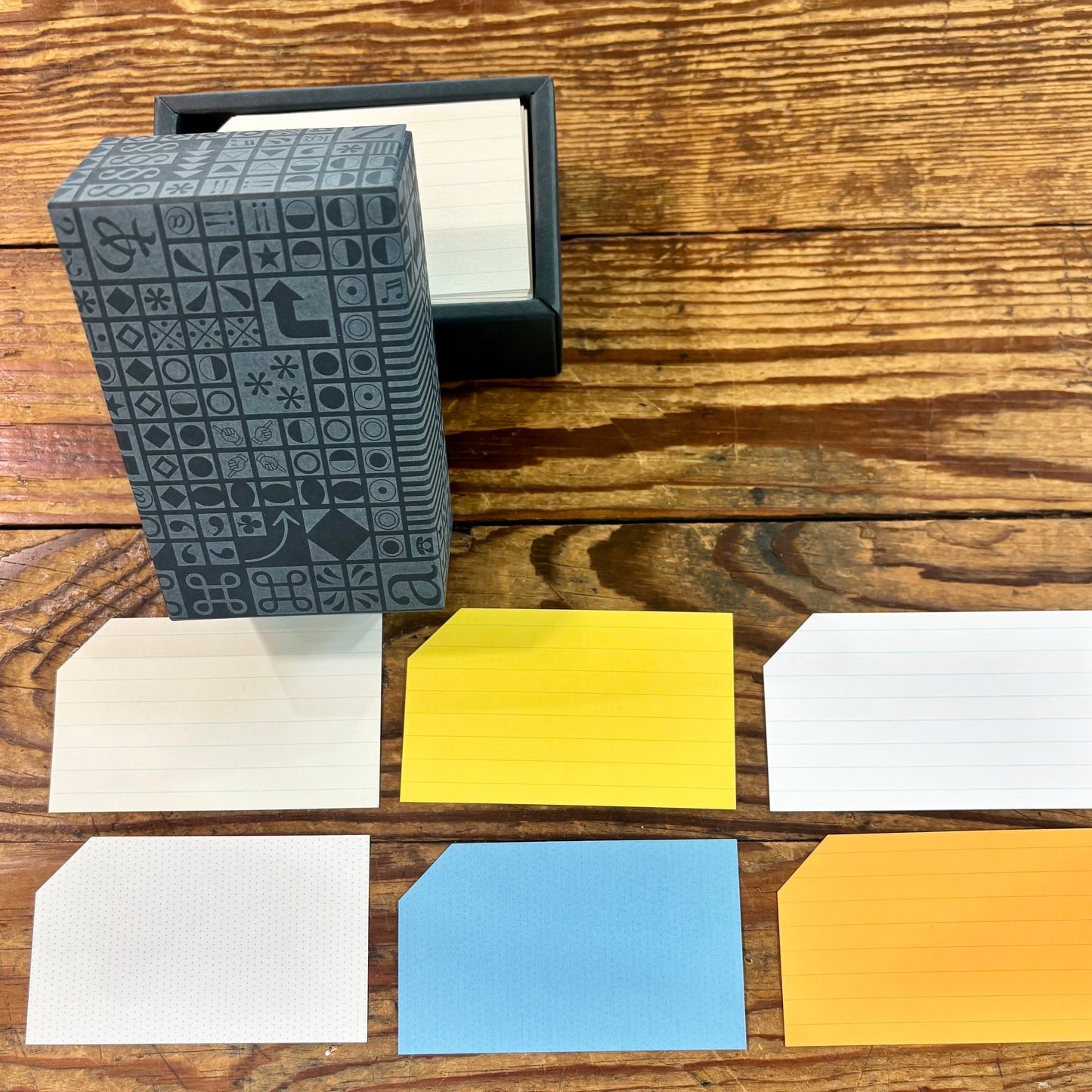 Upcycled Letter Press  Memo Paper Box Set | Yamazoe Printing (Japan)