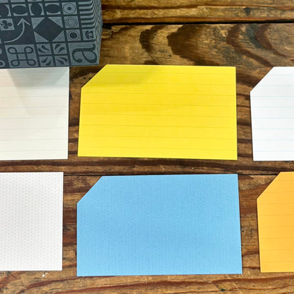 Upcycled Letter Press  Memo Paper Box Set | Yamazoe Printing (Japan)