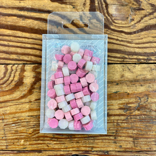 Wax Beads for Sealing Stamps | Pink Mix | Old Resta (Japan)