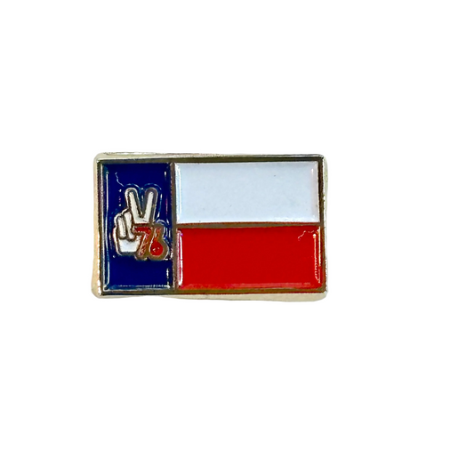 76 Texas Enamel Pin | WE ARE 1976 (TX)