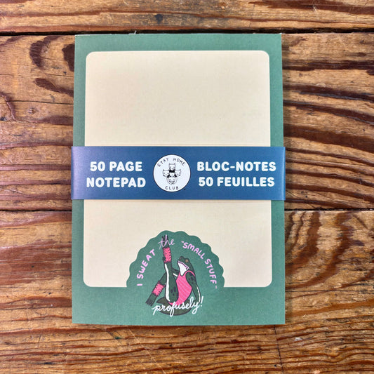 Small Stuff Notepad | Stay Home Club (CAN)
