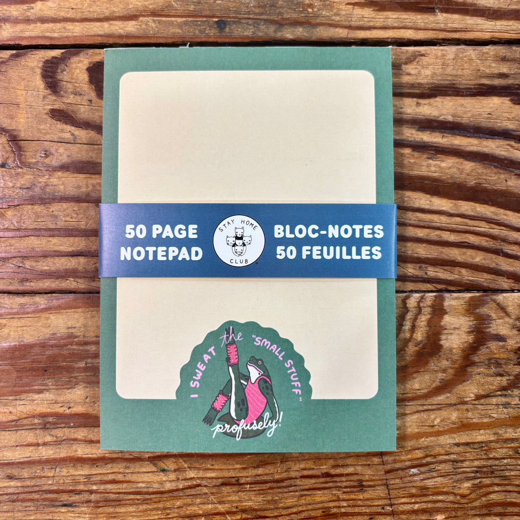 Small Stuff Notepad | Stay Home Club (CAN)