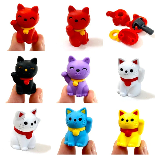 Lucky Cats Eraser | Iwako (Japan)