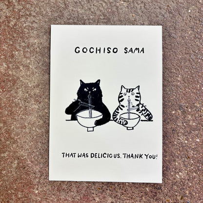 Gochisosama Mini Art Print | Linnan Ye (CHN)
