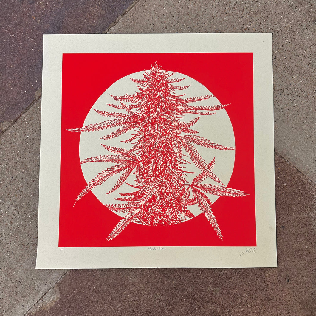 Big Bud Screenprint | Luke Martin (MD)