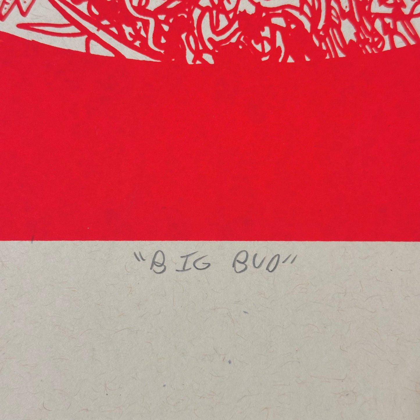Big Bud Screenprint | Luke Martin (MD)